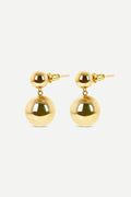 Jasper Conran "Gwendolyn" Short Ball Earrings in Gold