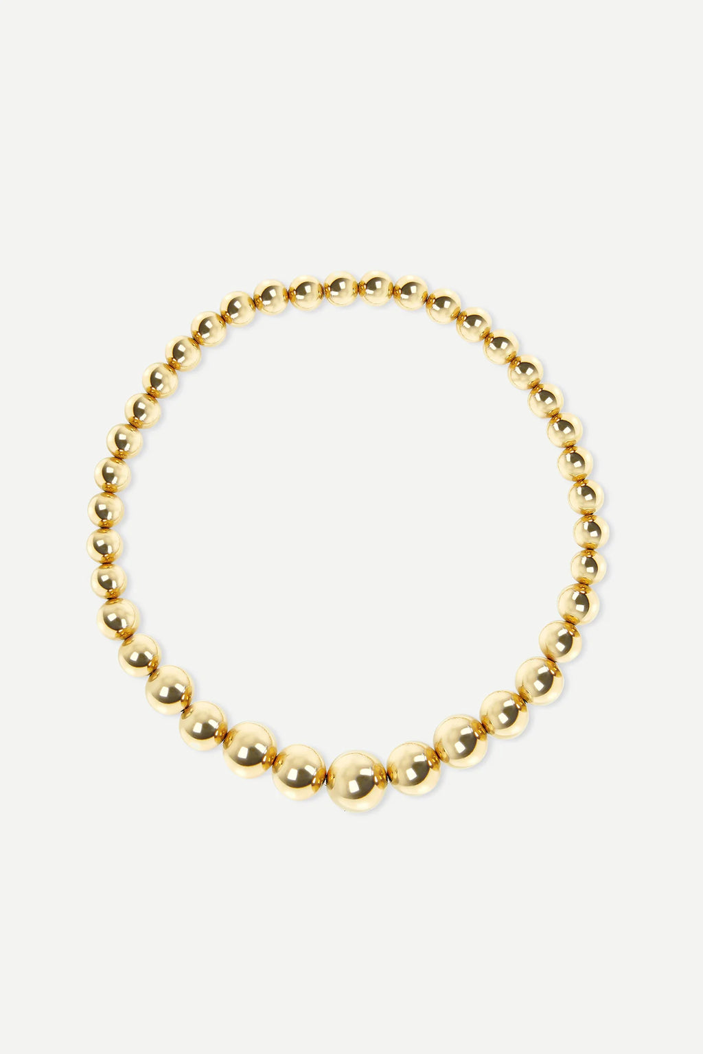 Jasper Conran "Gwendolyn" Ball Necklace in Gold