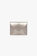 Jasper Conran "Gabriella" Leather Clutch Bag in Silver