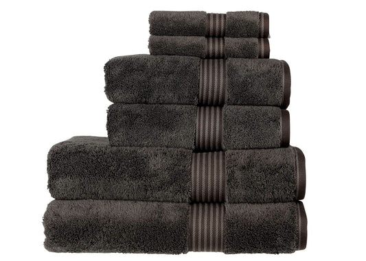 Christy "Supreme" Bath Towels & Mat Collection in Graphite