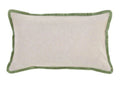 Christy "Jaipur Trim" Cushions in Jade