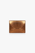 Jasper Conran "Gabriella" Leather Clutch Bag in Bronze