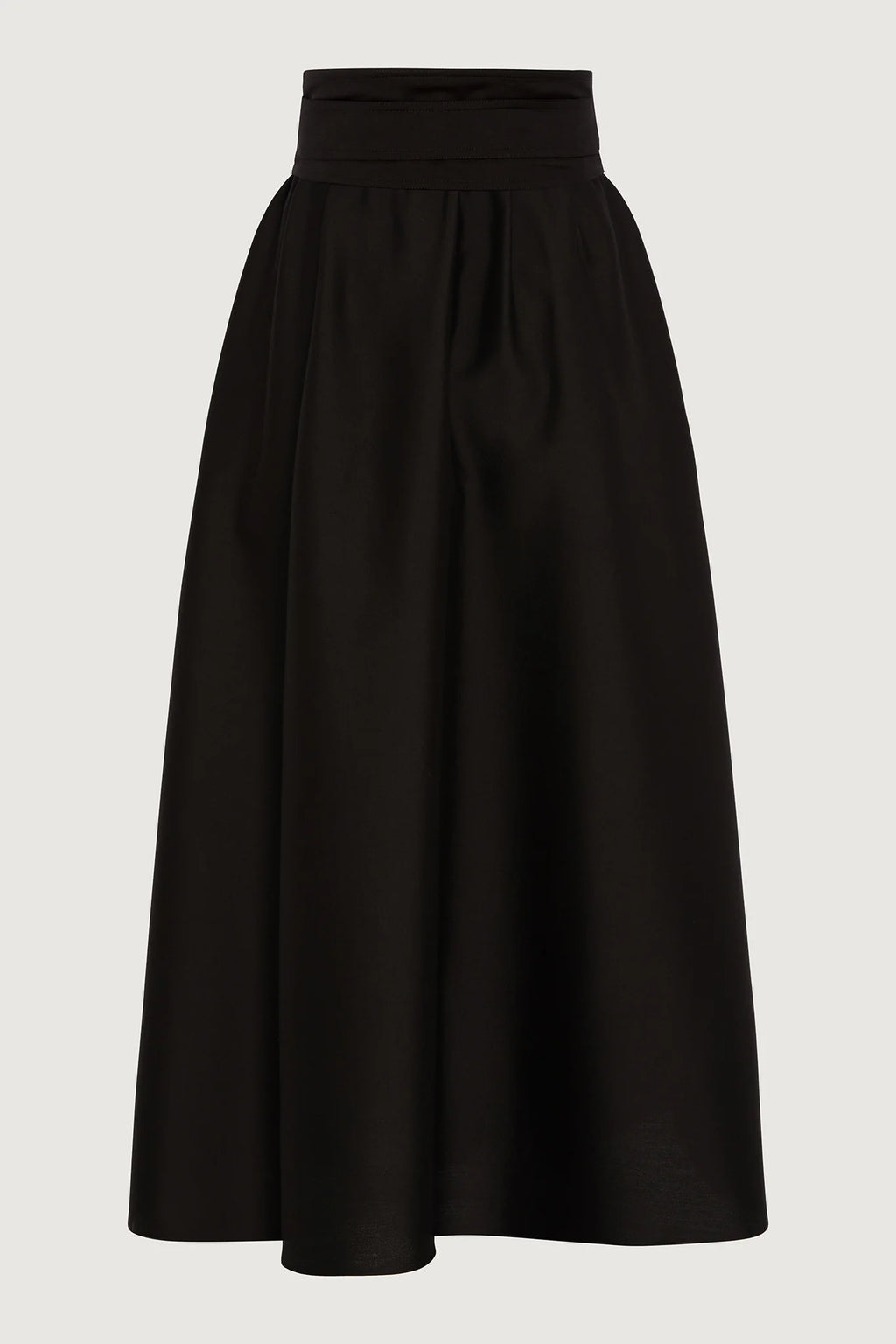 Jasper Conran "Gwen" Wool Silk Skirt in Black