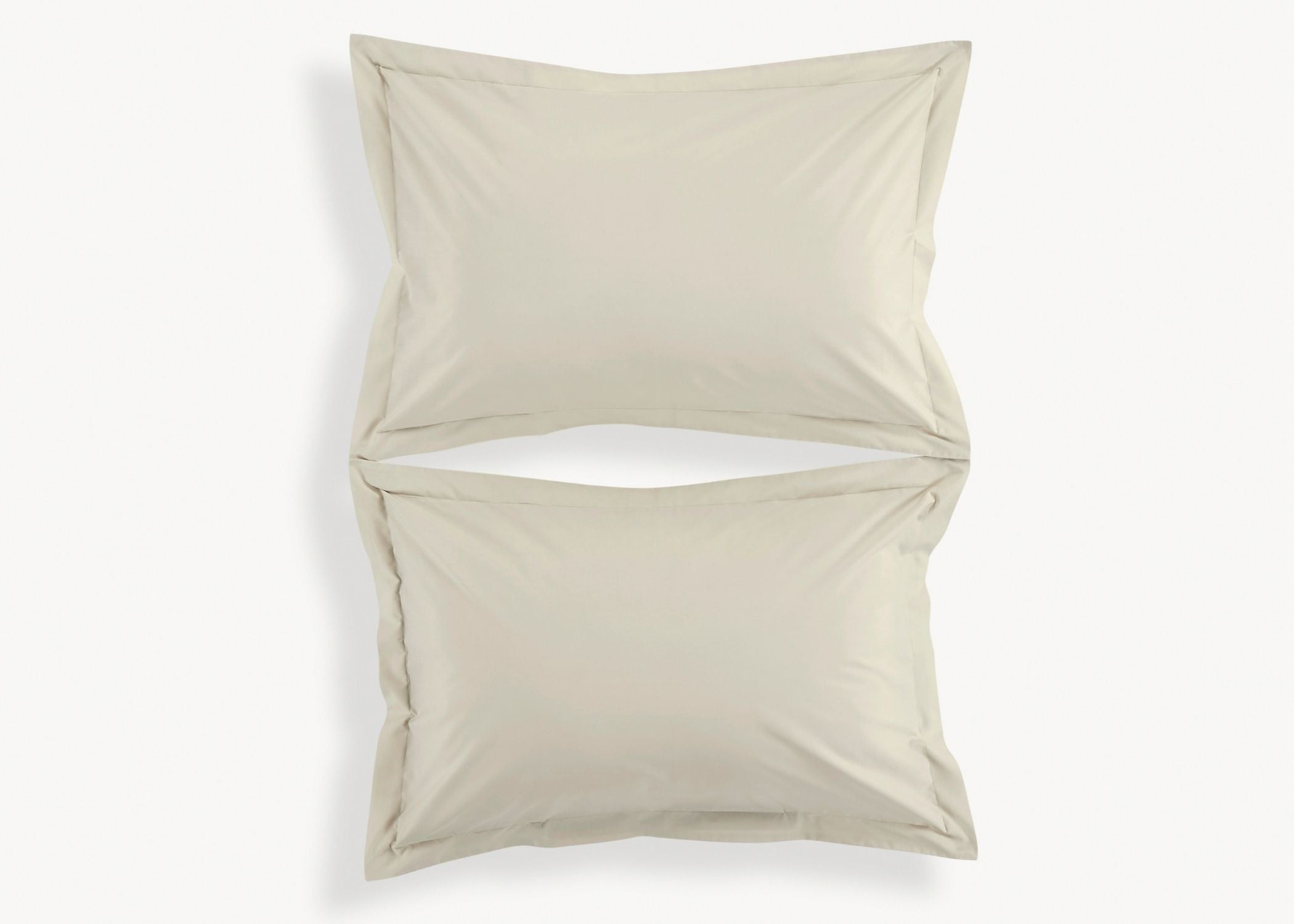 Christy "200TC Organic" Plain Dyed Sheets & Duvet Covers in Hazelnut