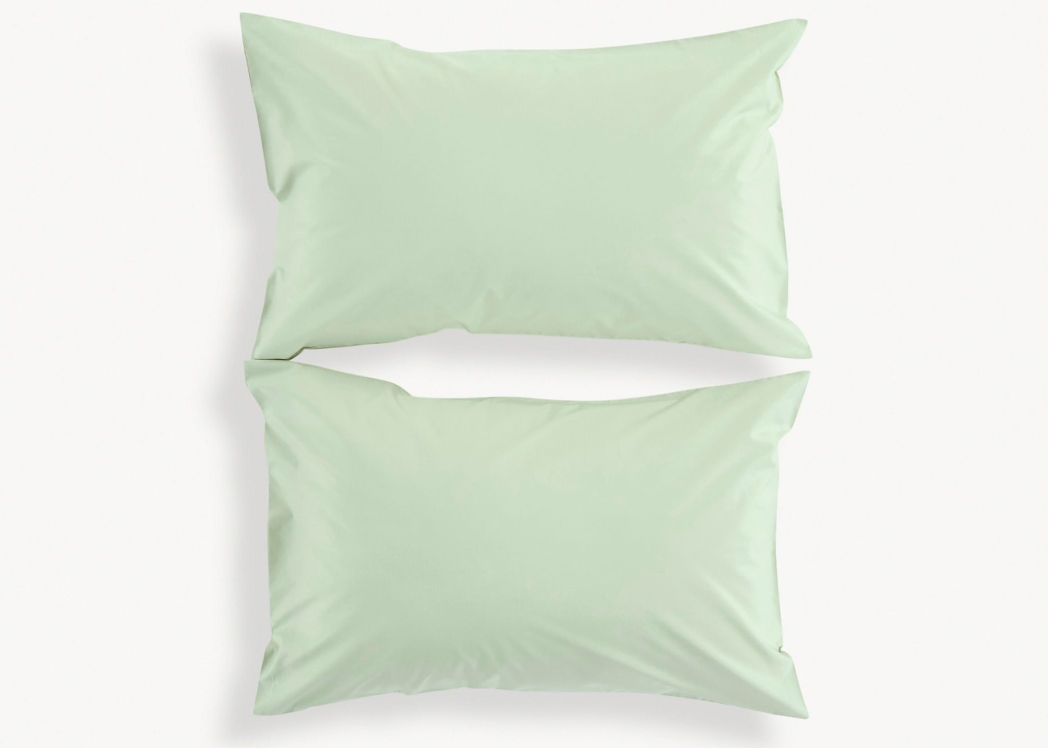 Christy "200TC Organic" Plain Dyed Sheets & Duvet Covers in Sage Green