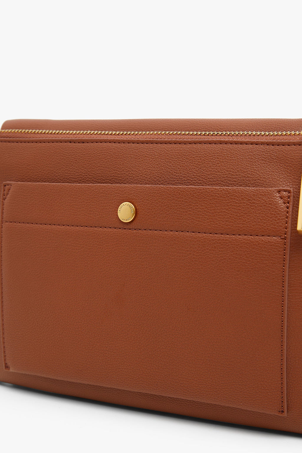 Jasper Conran "Dahlia" Three Section Cross Body in Tan