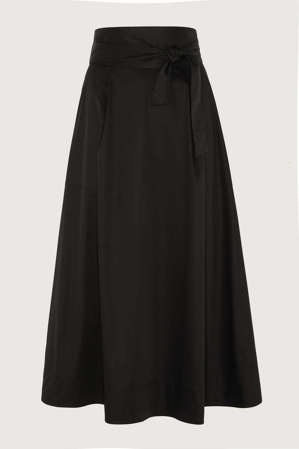 Jasper Conran "Florry" Maxi Full Skirt Cotton in Black
