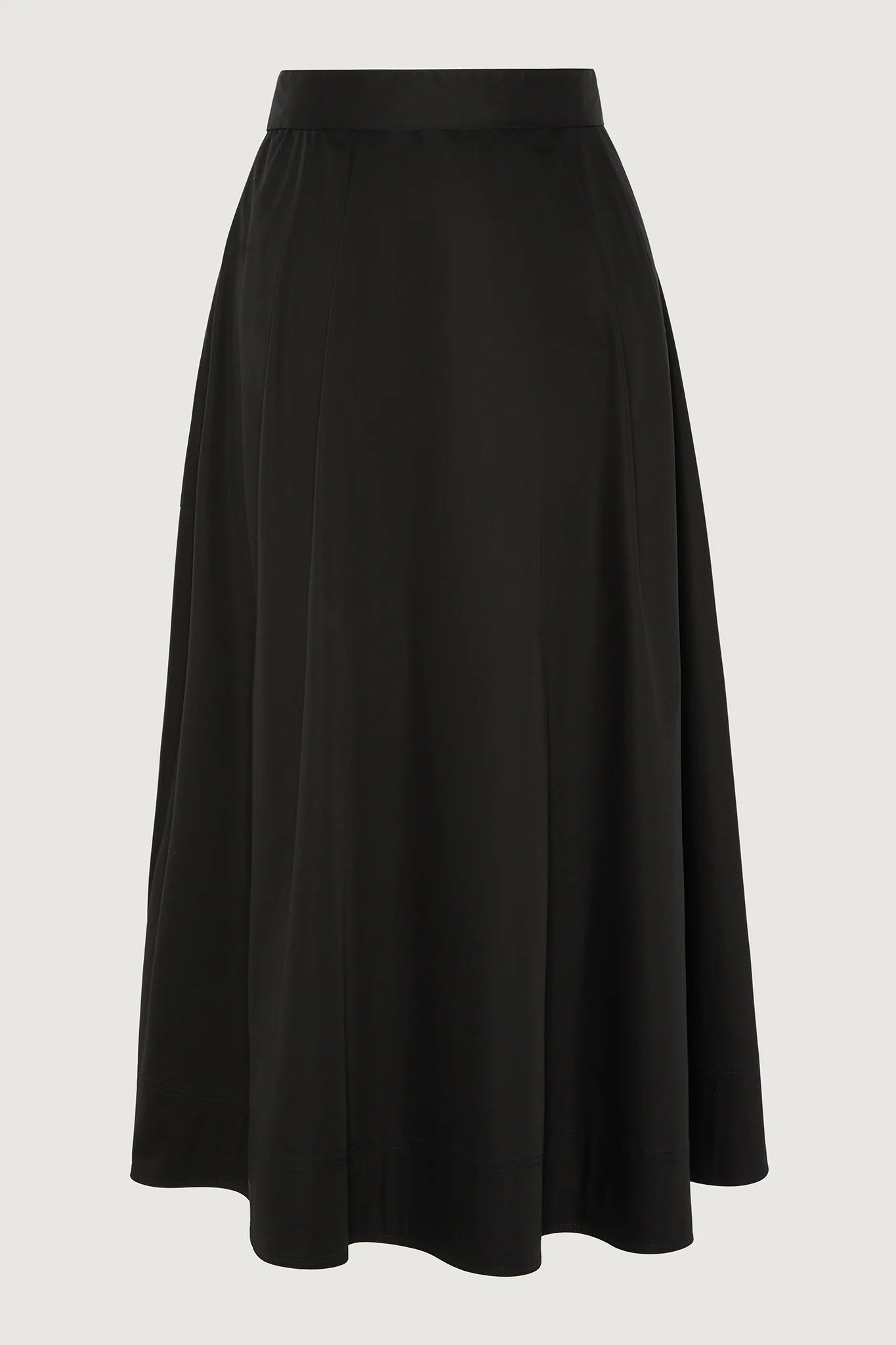 Jasper Conran "Florry" Maxi Full Skirt Cotton in Black