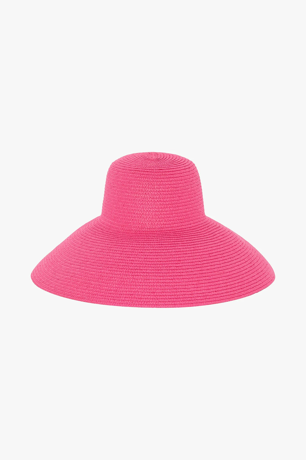 Jasper Conran "Filippa" Wide Brim Straw Hat in Pink