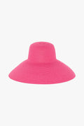 Jasper Conran "Filippa" Wide Brim Straw Hat in Pink