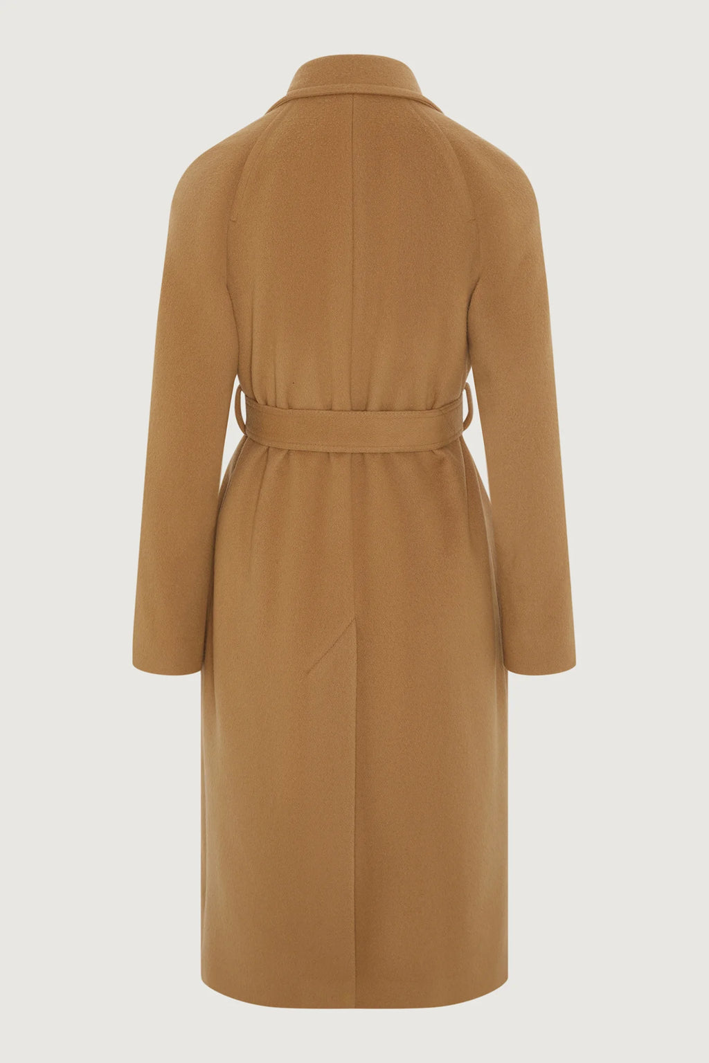 Jasper Conran "Geraldine" Wool Blend Long Coat in Camel