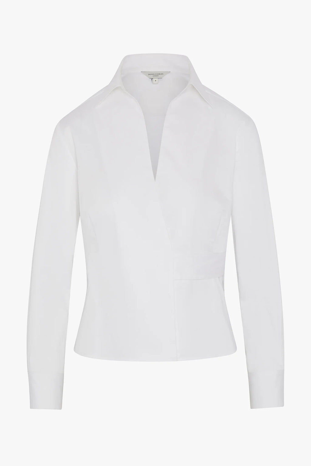 Jasper Conran "Holly" Plain Wrap Shirt in White