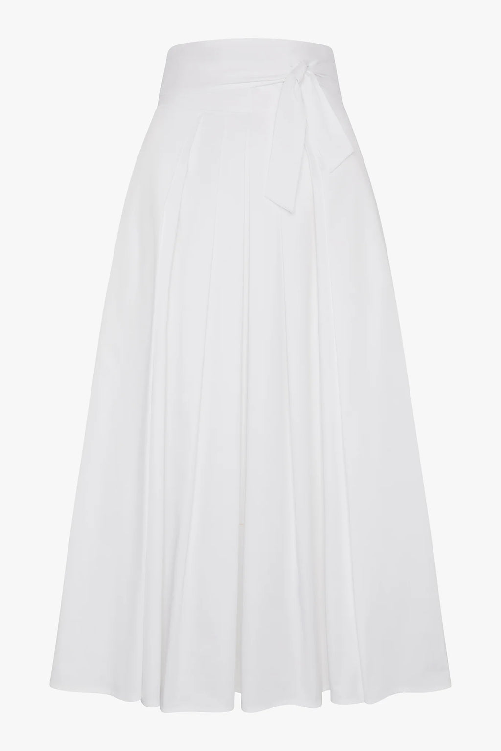 Jasper Conran "Henrietta" Inverted Pleat Skirt in White
