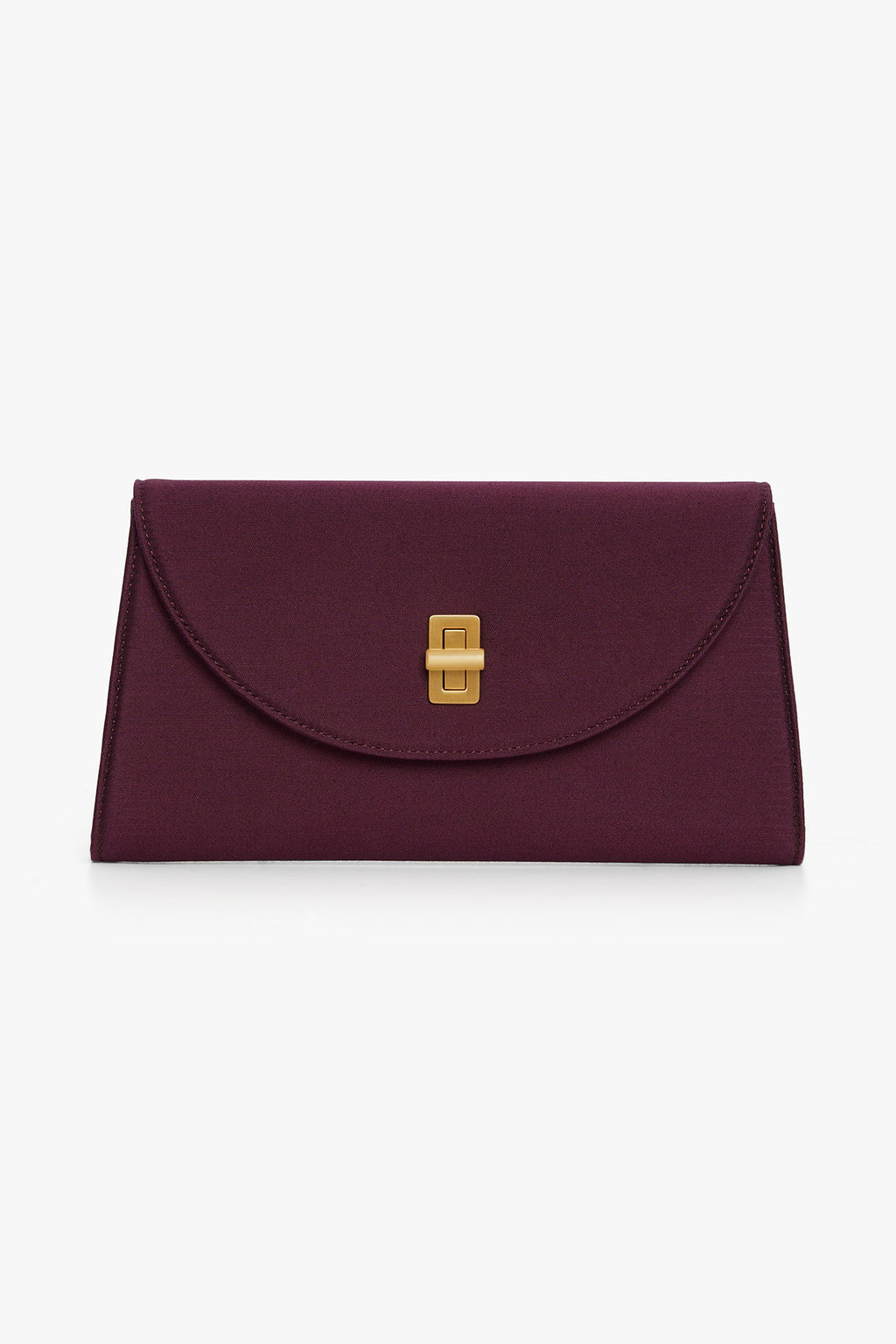 Jasper Conran "Gigi" Wool Silk Clutch Bag in Berry