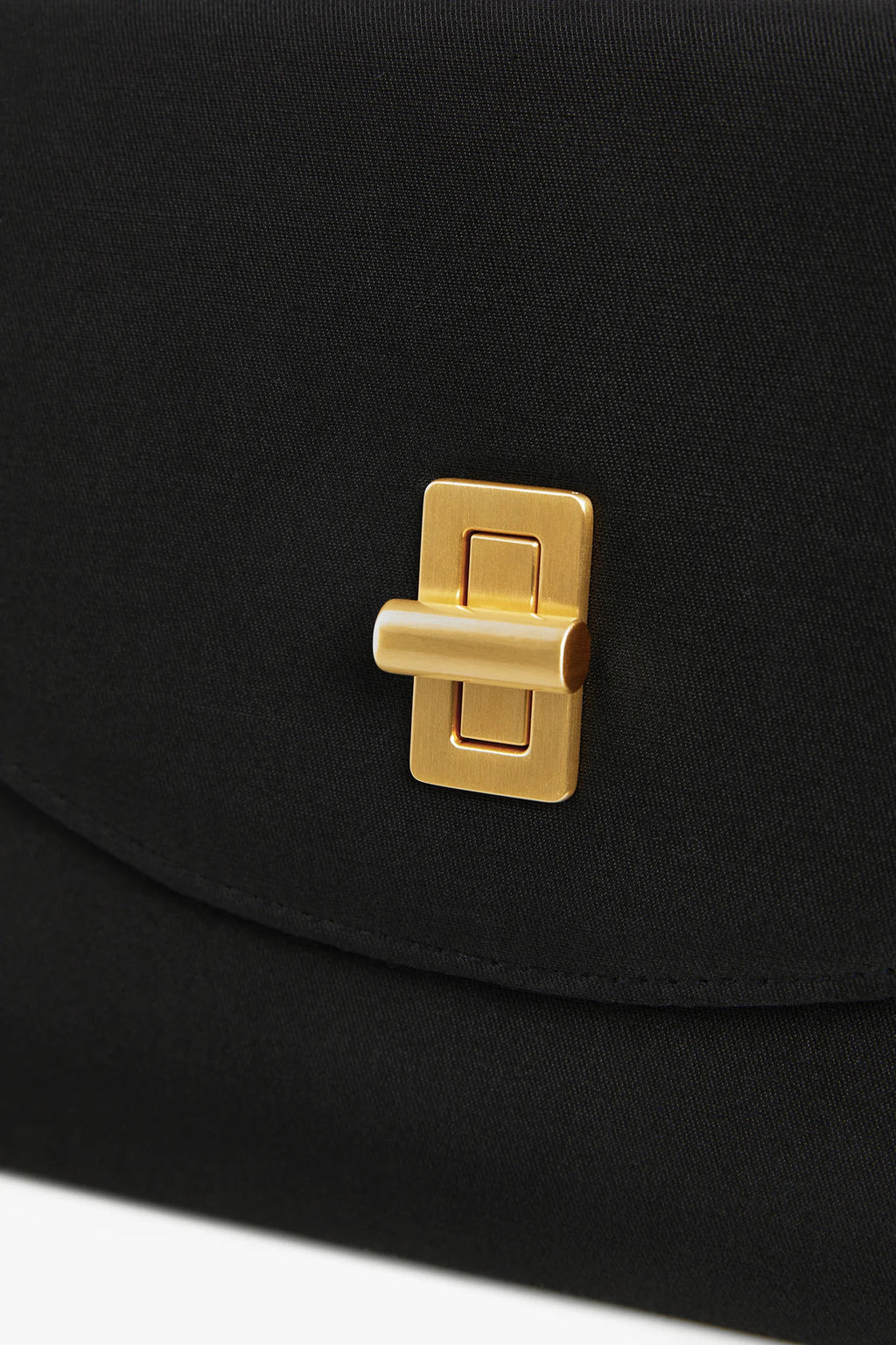 Jasper Conran "Gigi" Wool Silk Clutch Bag in Black