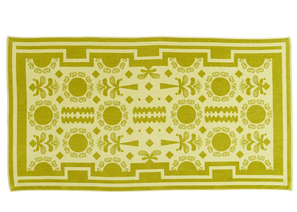 Christy "Amalfi" Beach Towel in Key Lime
