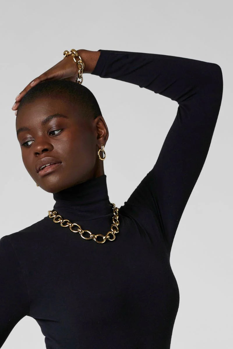 Jasper Conran "Gwyneth" Chain Necklace in Gold