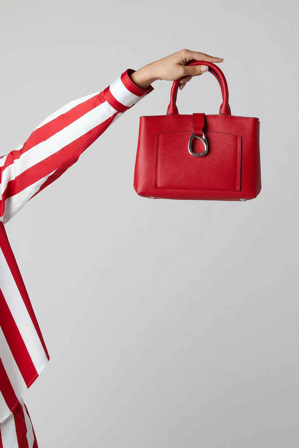 Jasper Conran "Bee" Mini Grab Cross Body in Red