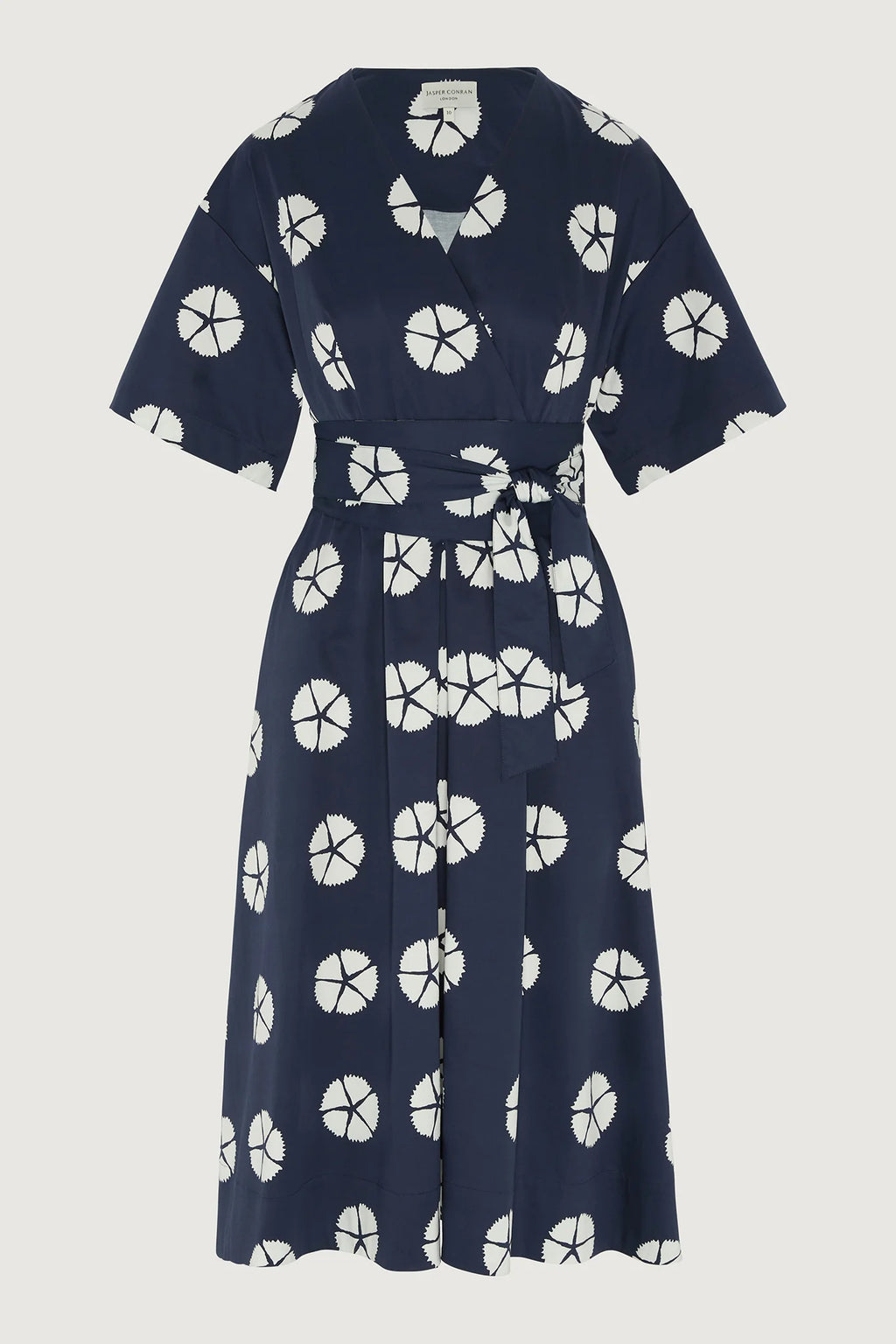 Jasper Conran "Betsy" Kimono Dress in Navy