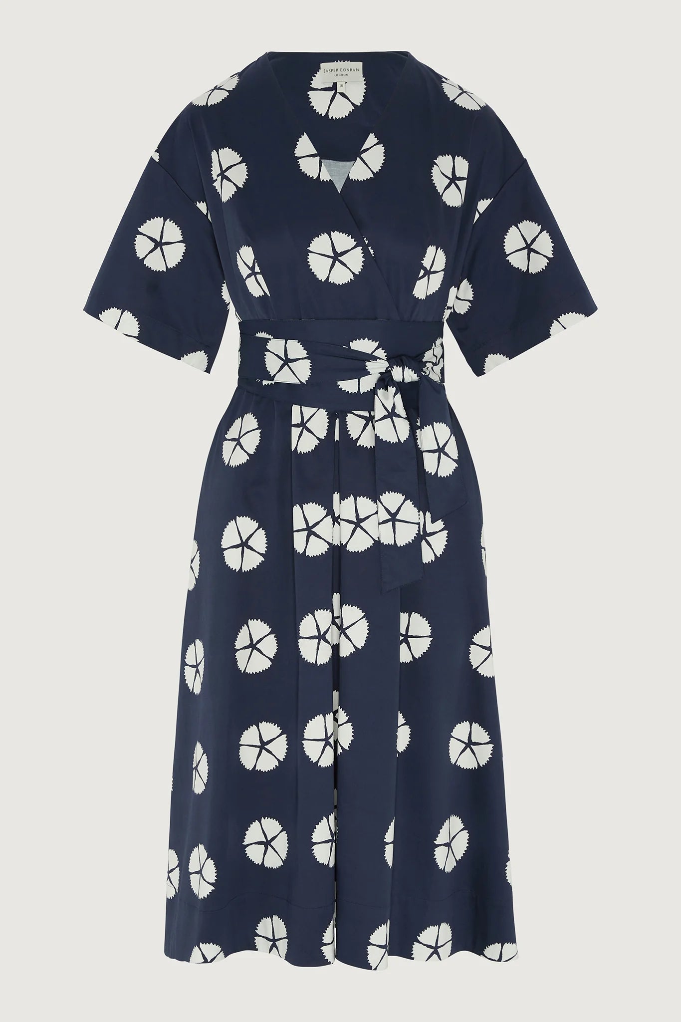 Jasper Conran "Betsy" Kimono Dress in Navy
