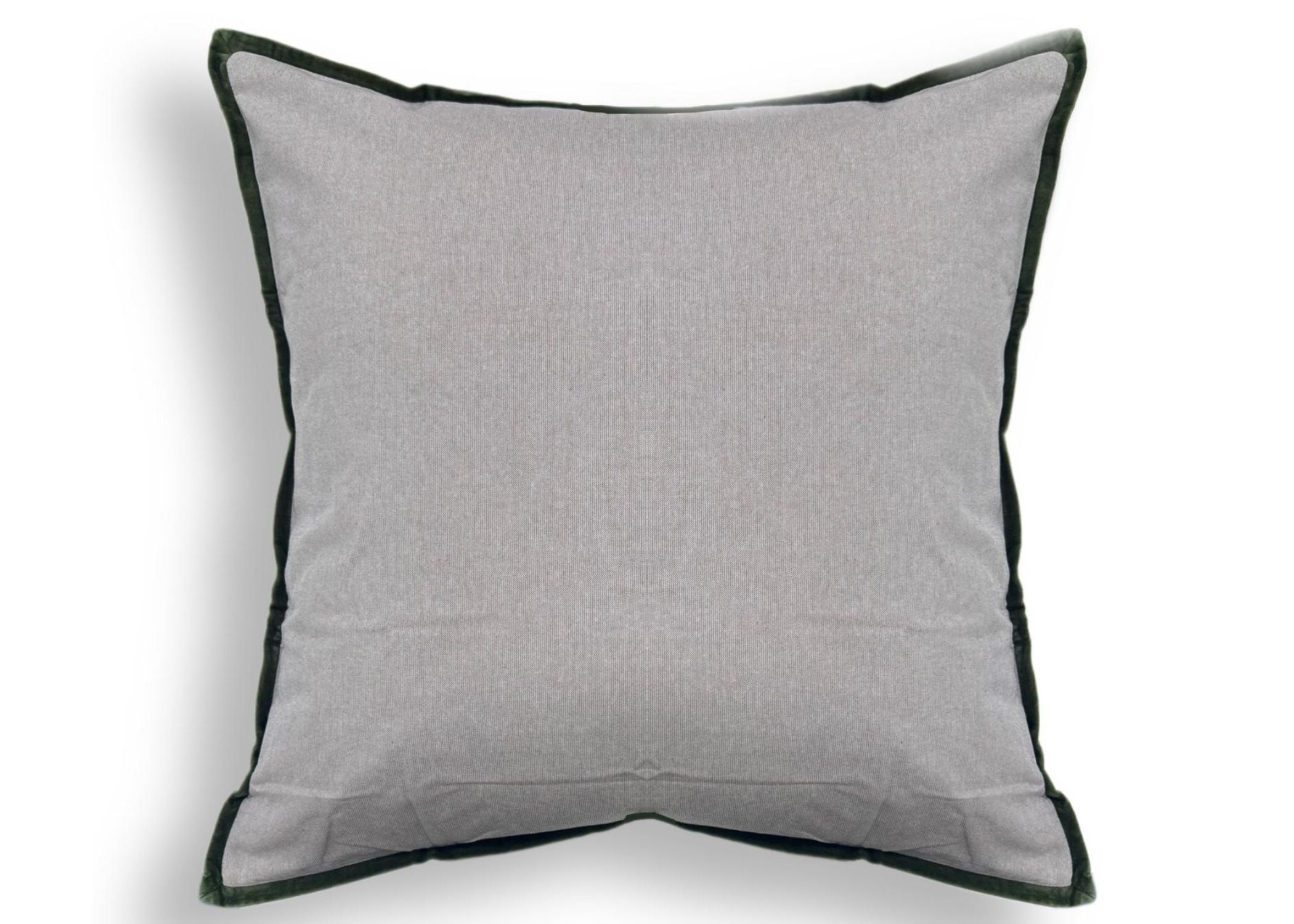 Christy "Jaipur Trim" Cushion in Olive