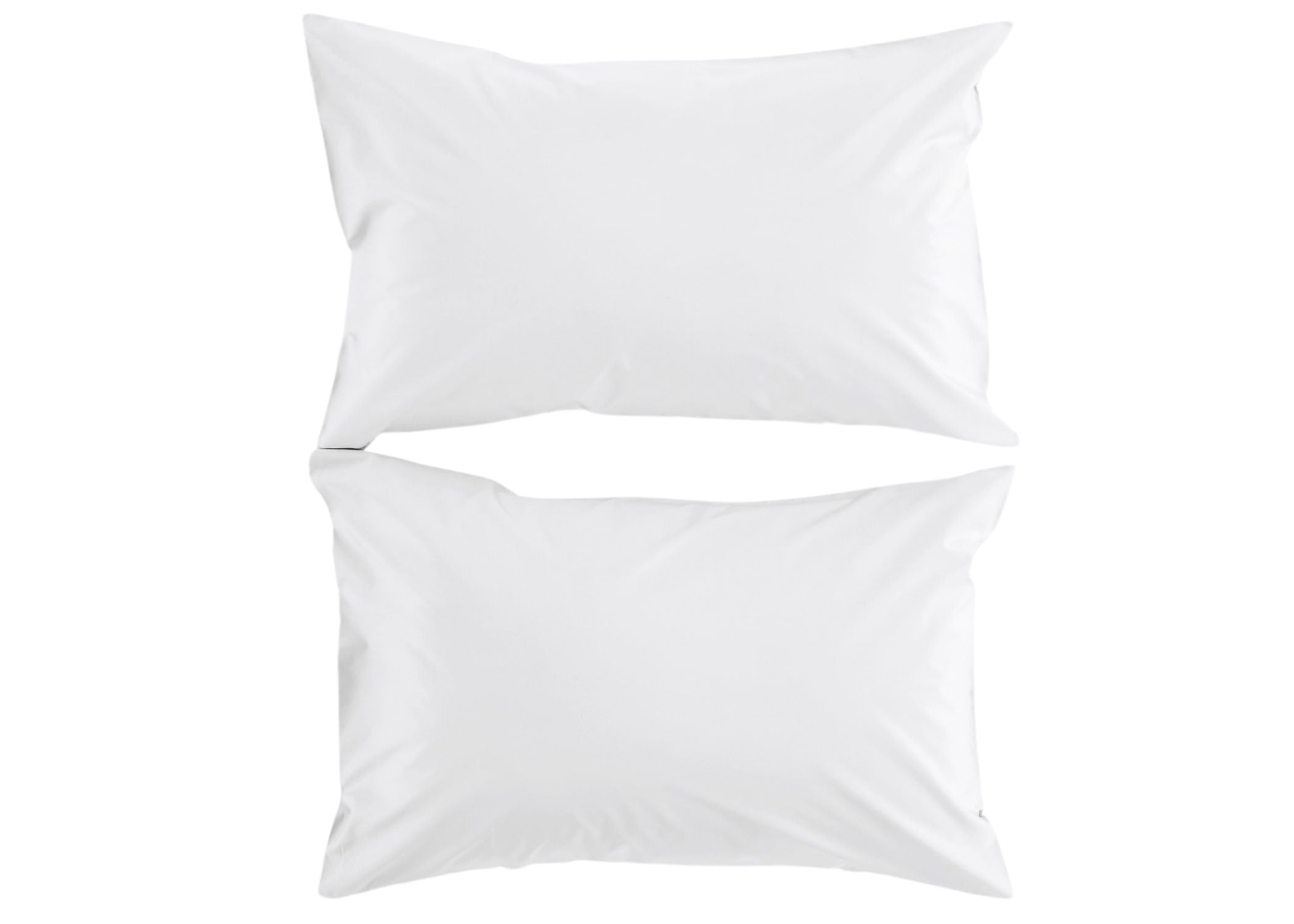 Christy "200TC Organic" Plain Dyed Sheets & Duvet Covers in White