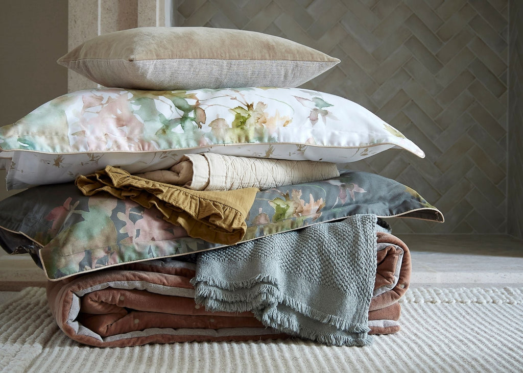 Christy "Botanical" Comforter Sets in Sage