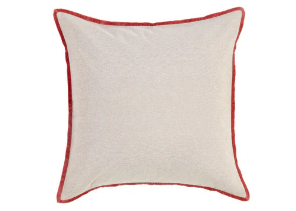 Christy "Jaipur Trim" Cushions - Garnet