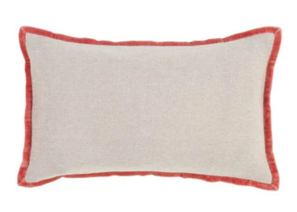 Christy "Jaipur Trim" Cushions - Garnet