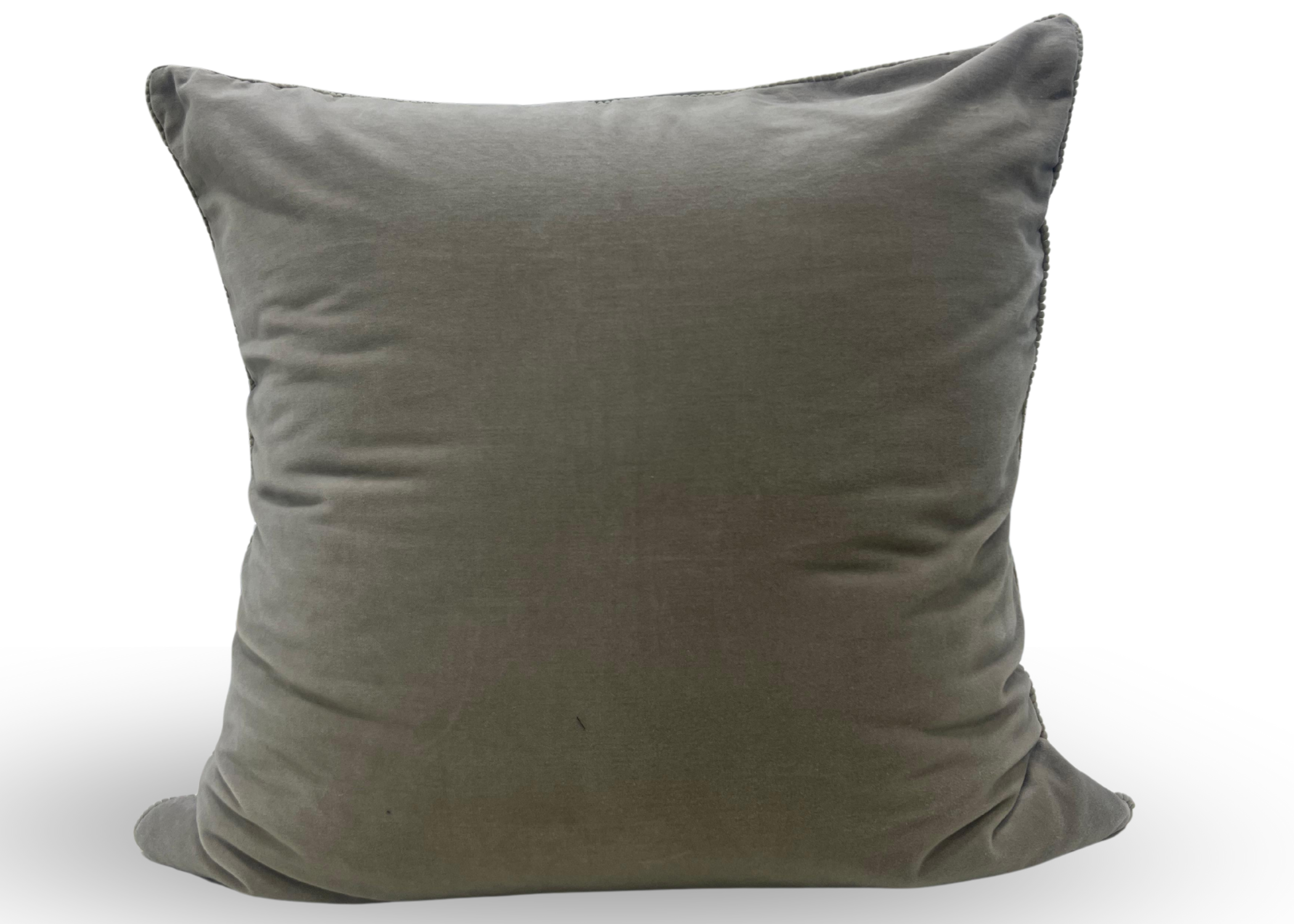 Christy "Arles" Decorative Filled Cushion in Sand (Silver)