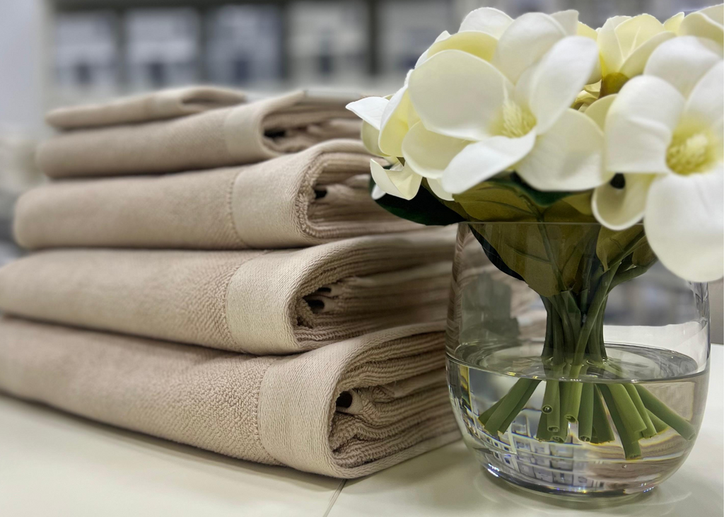 Christy "Spa" Bath Towels Collection in Stone