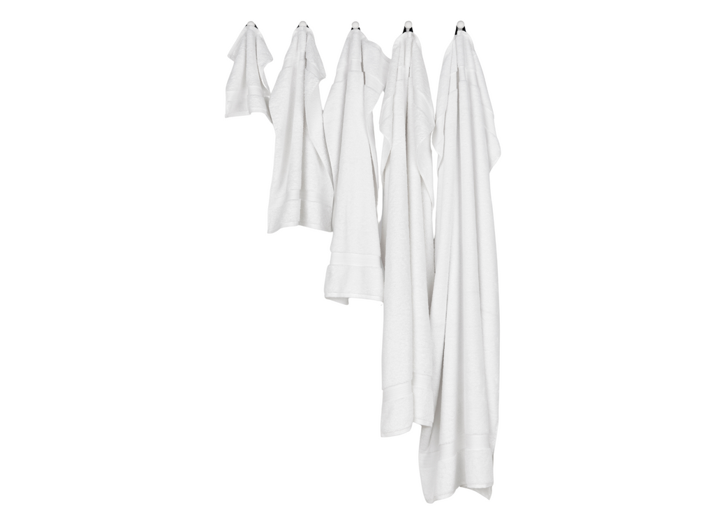 Christy "Renaissance" Egyptian Cotton Bath Towels Collection in White