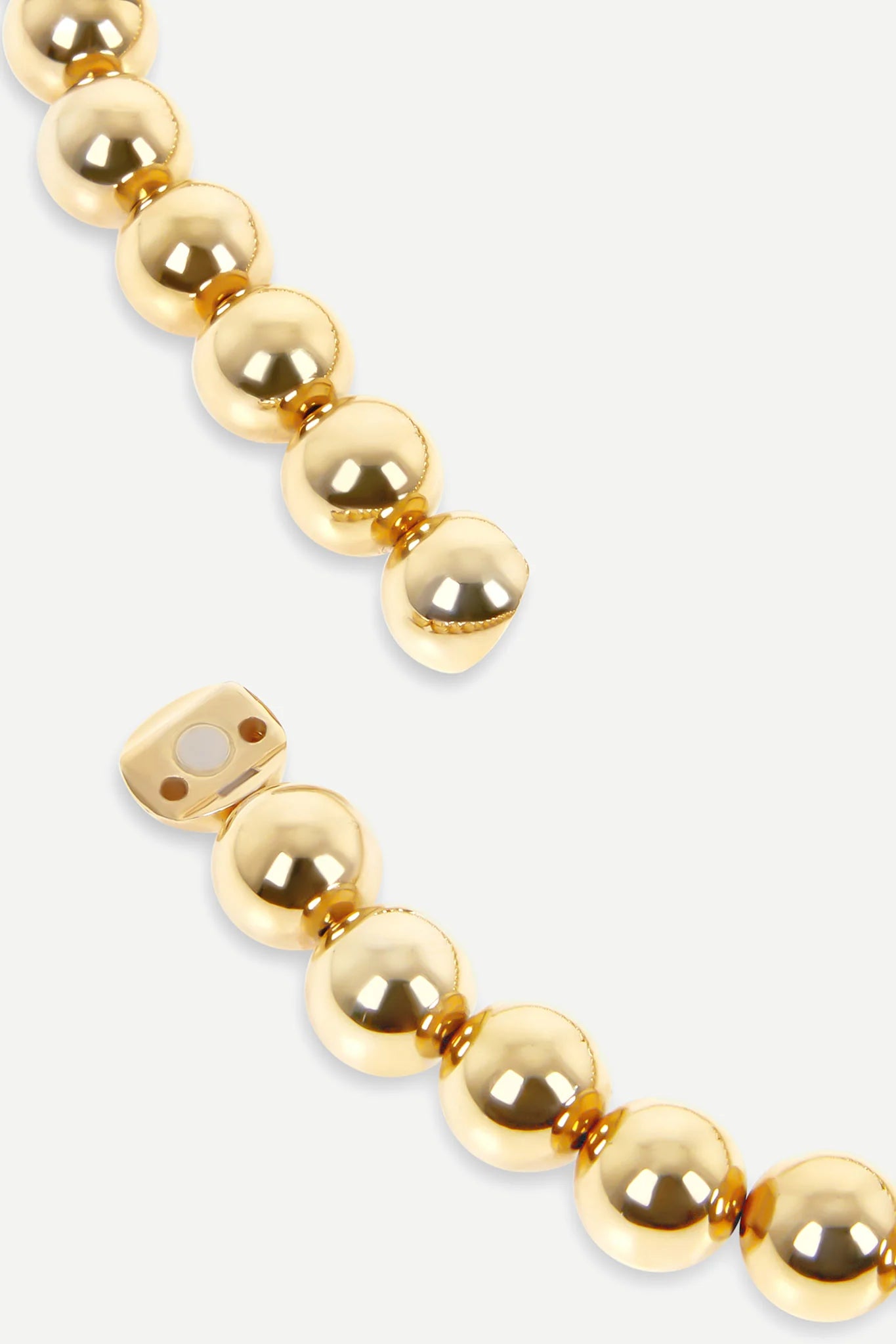 Jasper Conran "Gwendolyn" Ball Necklace in Gold