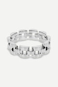 Jasper Conran "Greta" Watch Chain Bracelet in Silver