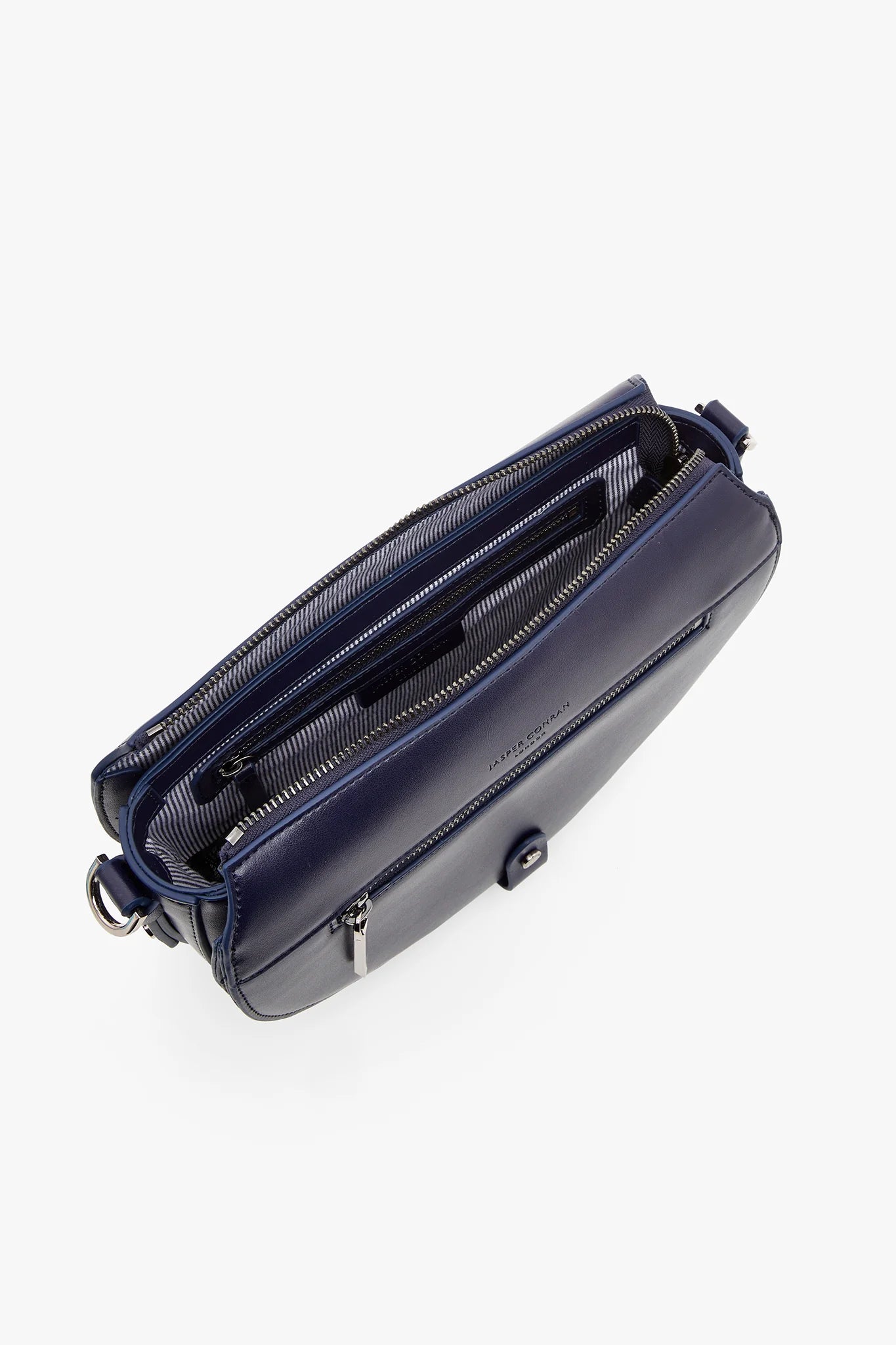 Jasper Conran "Dahlia" Saddle Bag in Navy