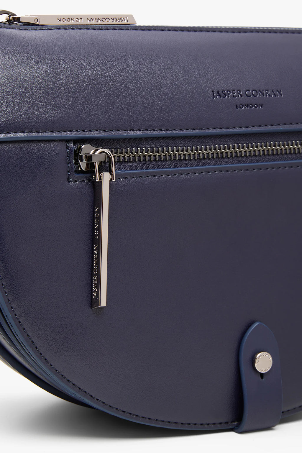 Jasper Conran "Dahlia" Saddle Bag in Navy