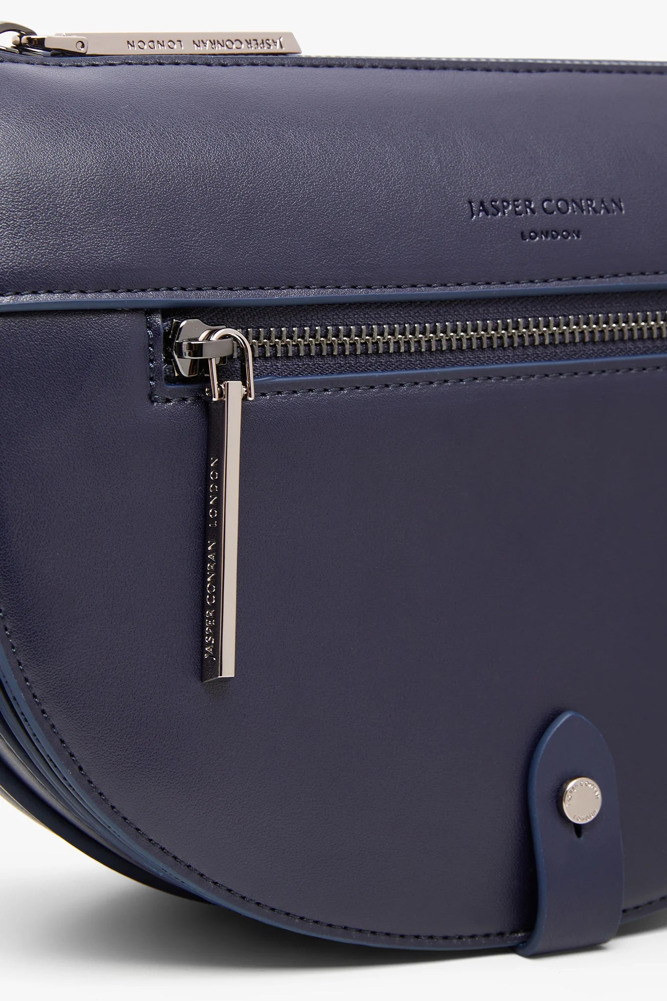 Jasper Conran "Dahlia" Saddle Bag in Navy