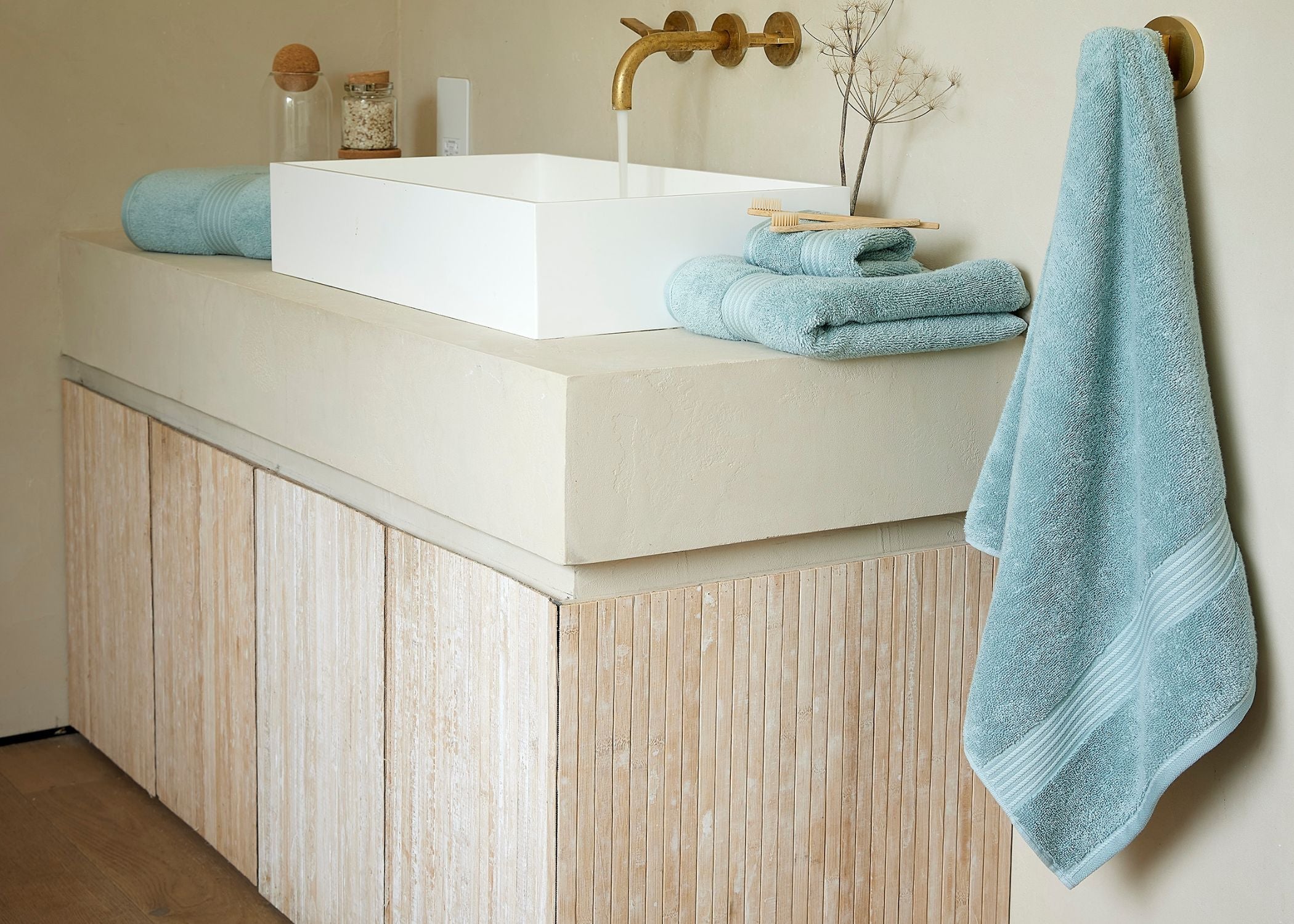 Christy "Supreme" Bath Towels & Mat Collection in Mineral