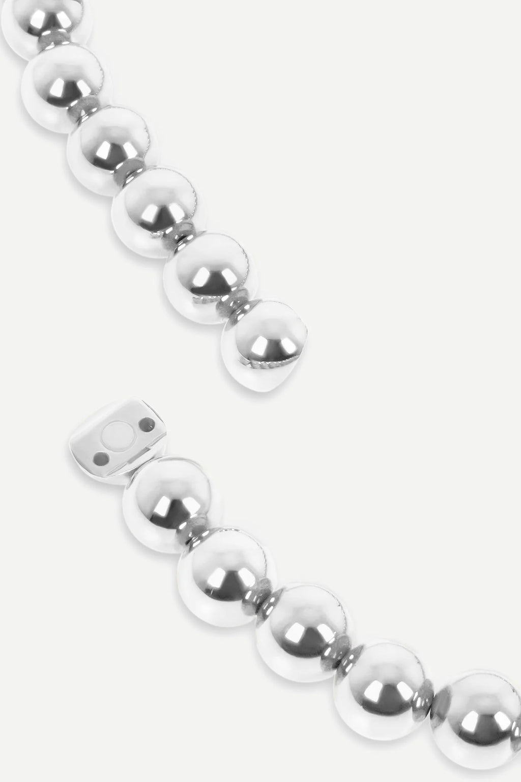 Jasper Conran "Gwendolyn" Ball Necklace in Silver