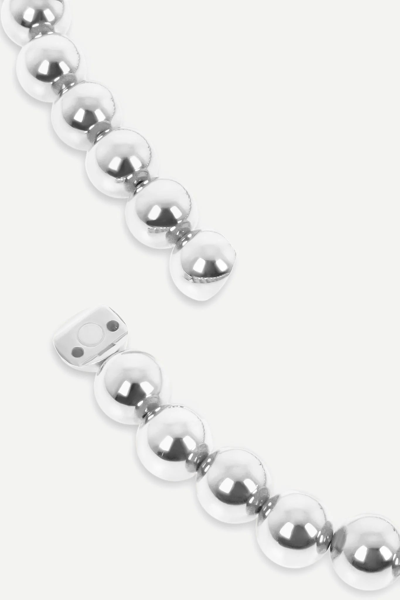 Jasper Conran "Gwendolyn" Ball Necklace in Silver
