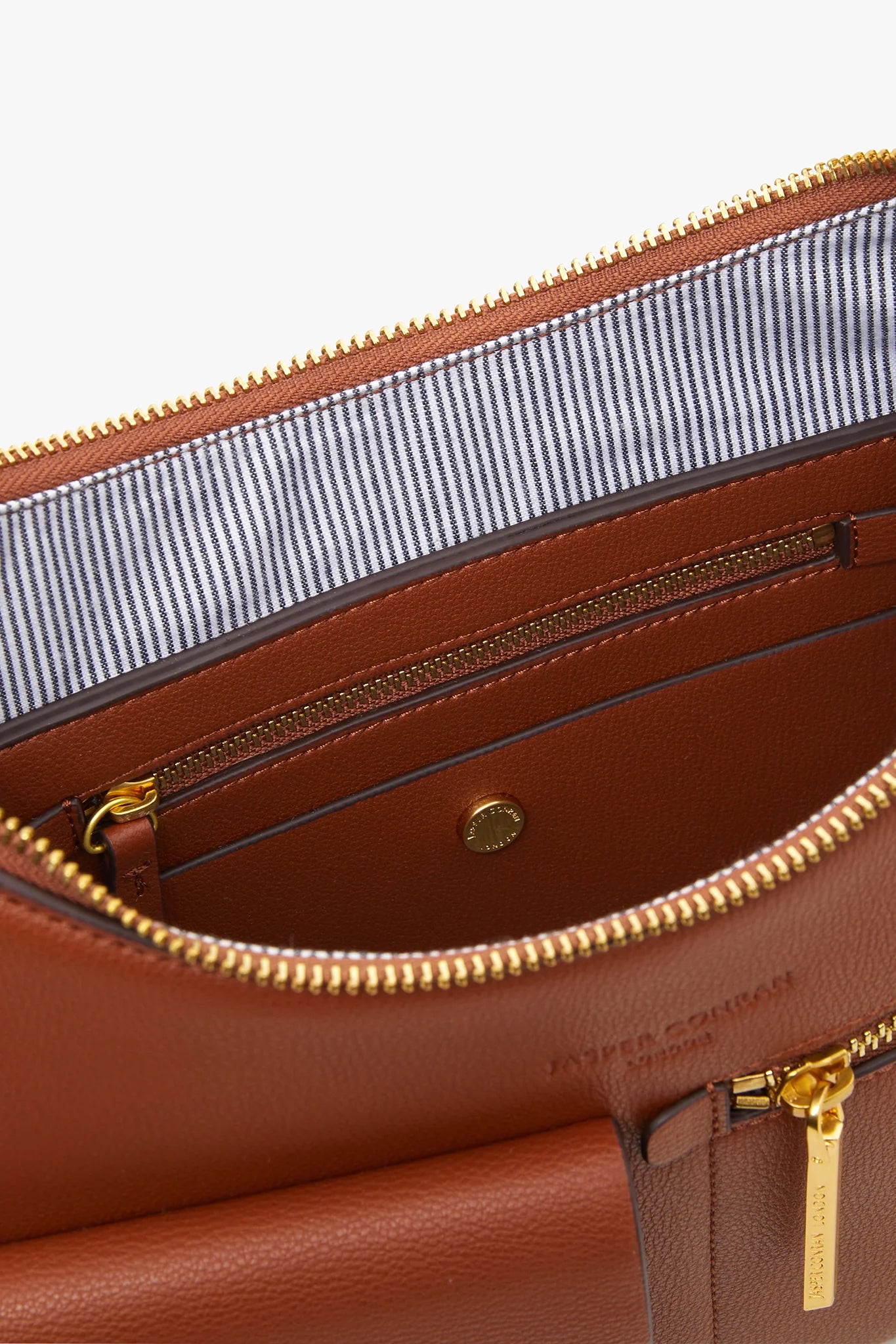 Jasper Conran "Dahlia" Scoop Bag in Tan