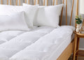 Christy "Sateen Touch" Anti Allergy Luxury Mattress Topper in White