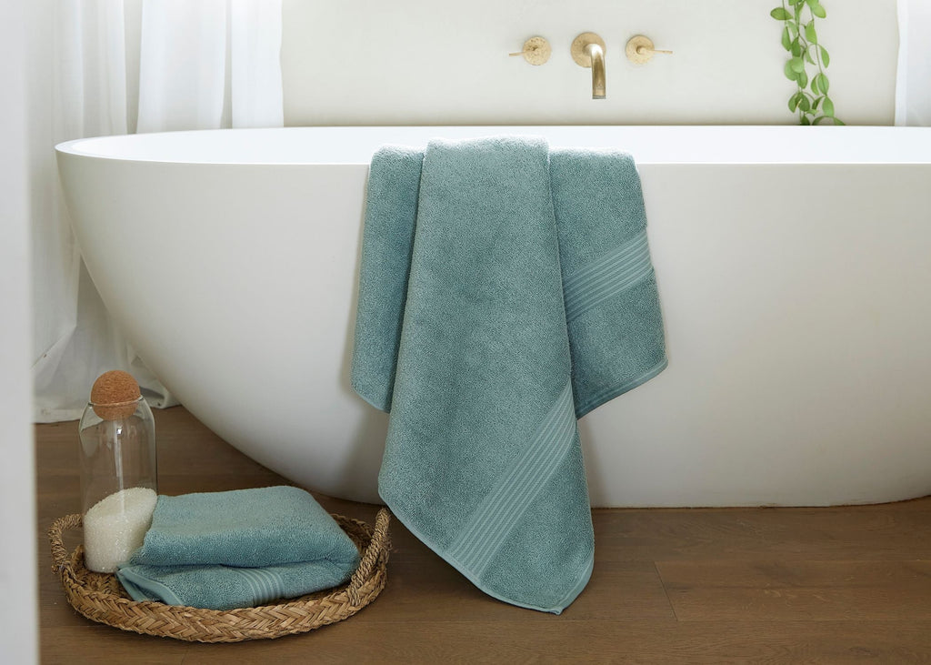 Christy "Supreme" Bath Towels & Mat Collection in Mineral
