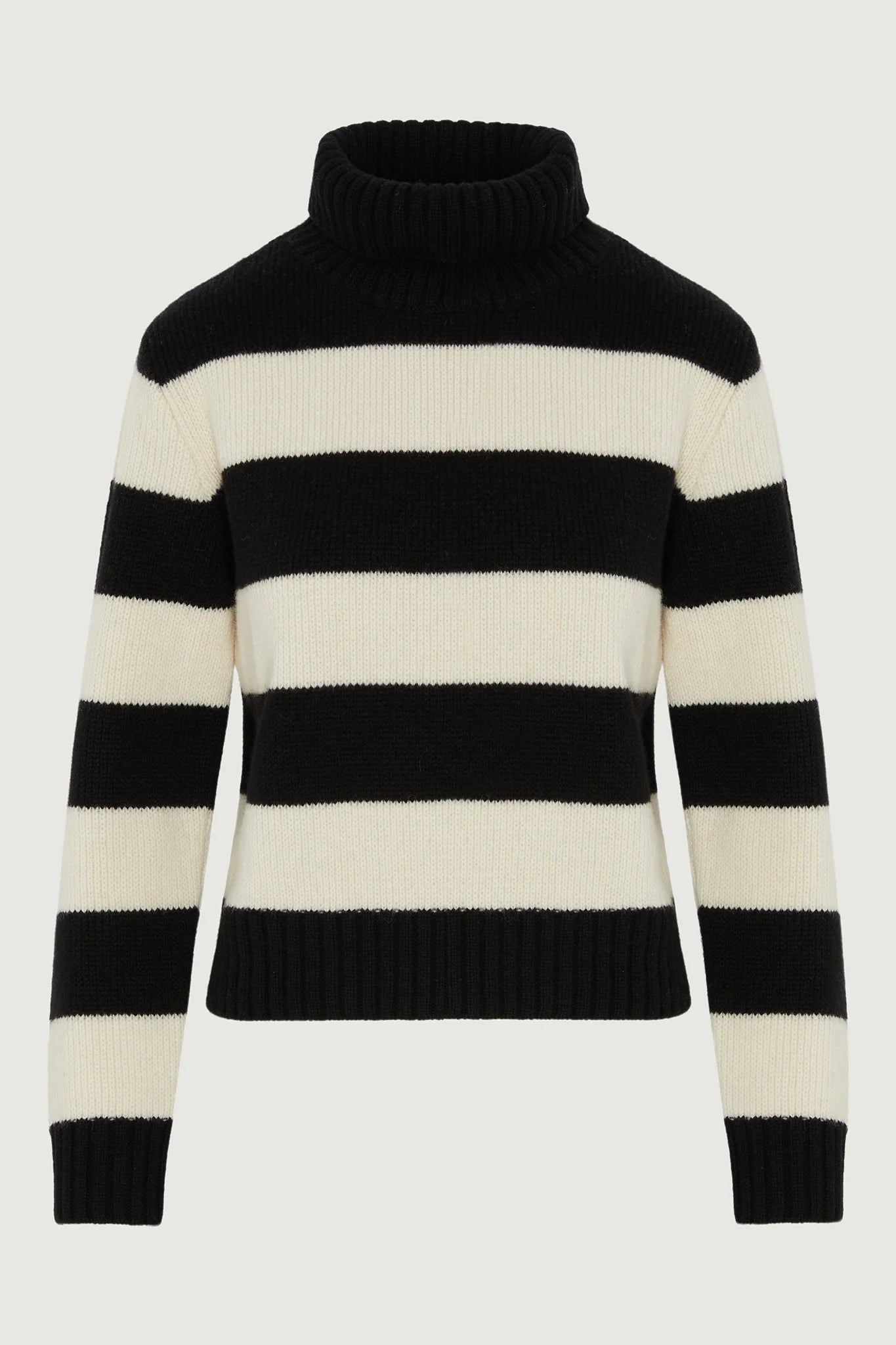 Jasper Conran "Gemma" Chunky Roll Neck Striped