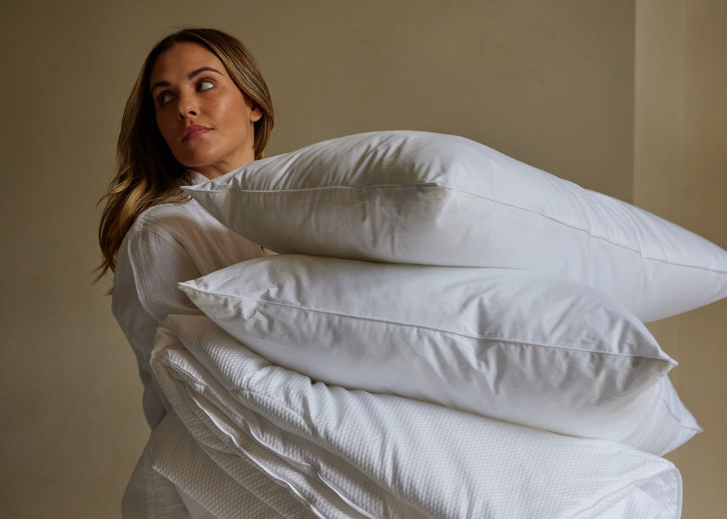 Christy "Sateen Touch" Anti Allergy Filled Pillow - Medium to Firm