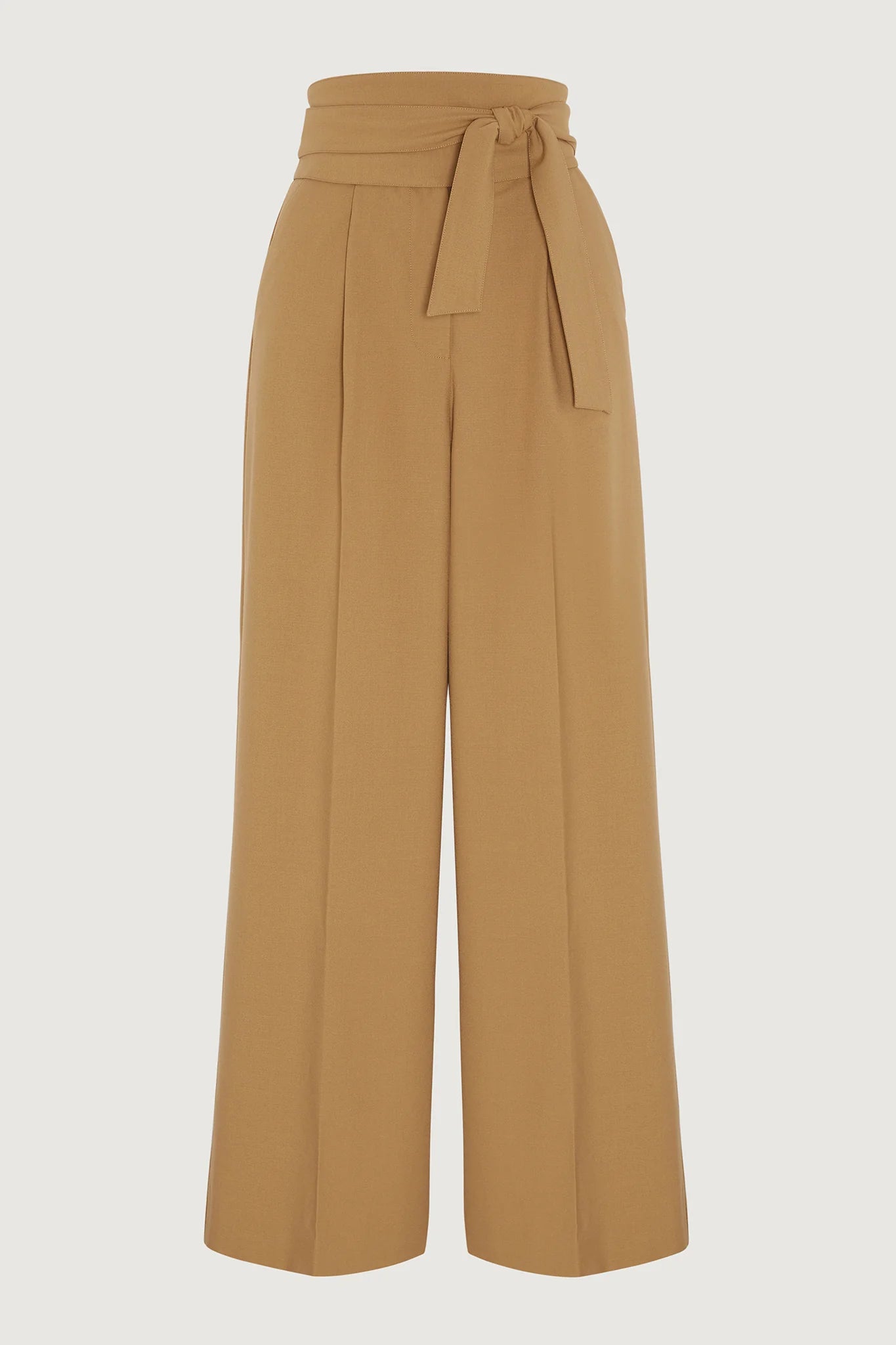 Jasper Conran "Georgia" Wide Leg Trousers in Camel