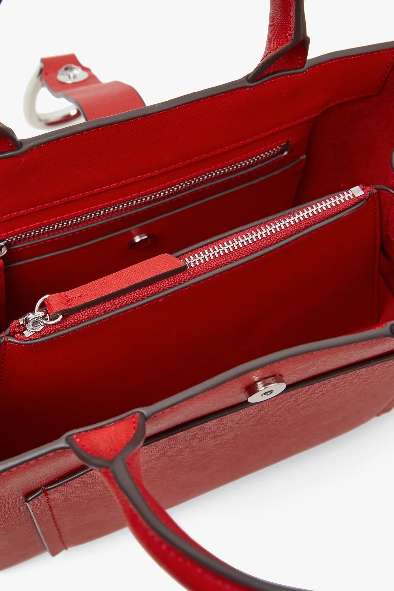 Jasper Conran "Bee" Mini Grab Cross Body in Red