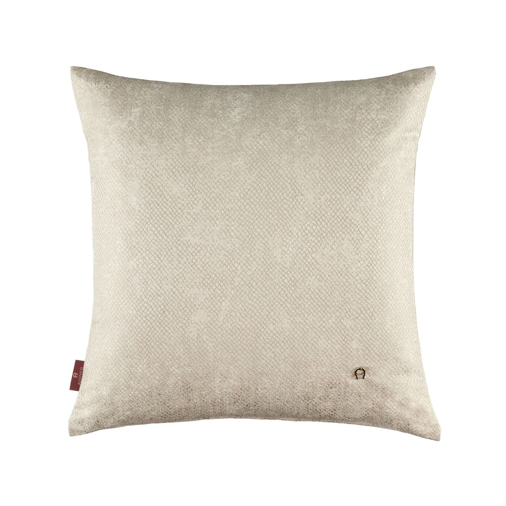 Neat Decorative Filled Cushion in Cream