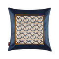 Nena Decorative Filled Cushion in Blue