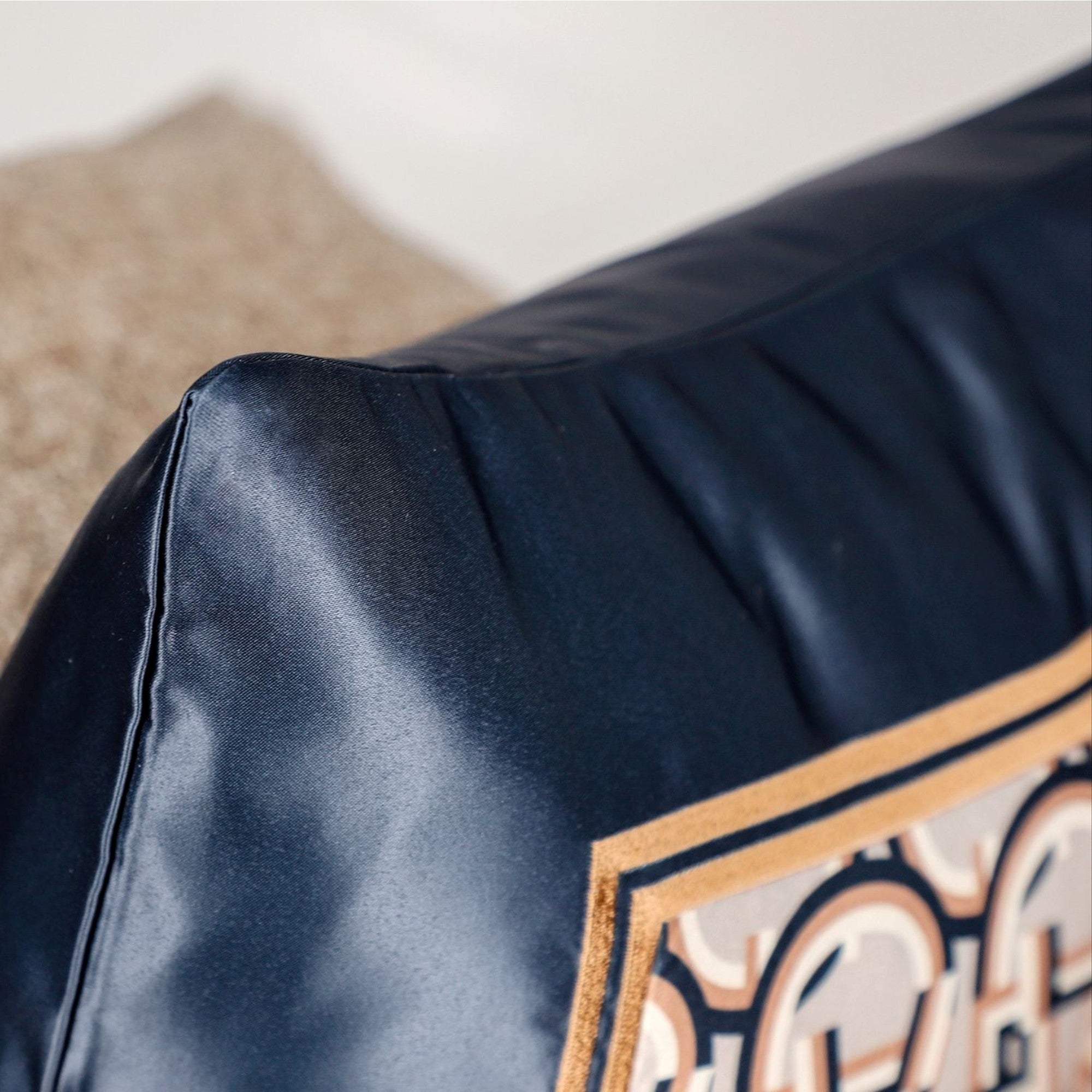Nena Decorative Filled Cushion in Blue